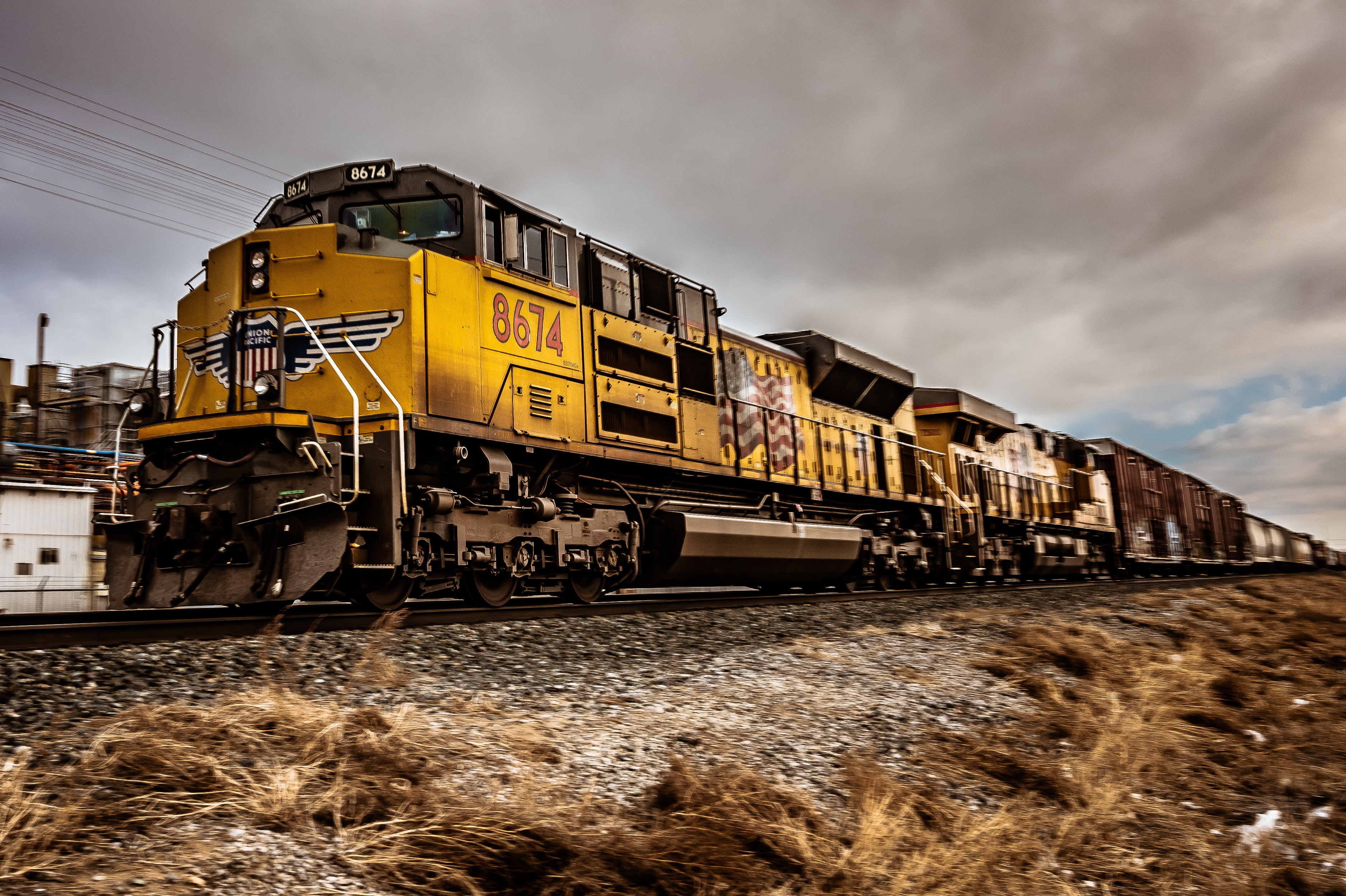 Union Pacific train