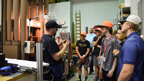 NDOT lab tour.