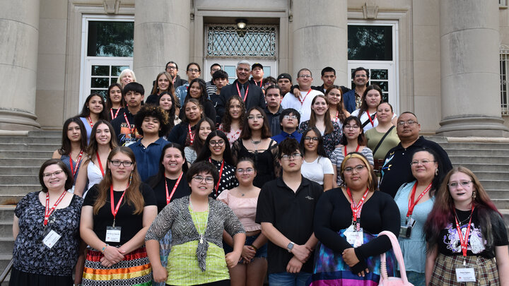 2023 participant of the Sovereign Native Youth STEM Leaderhship Academy