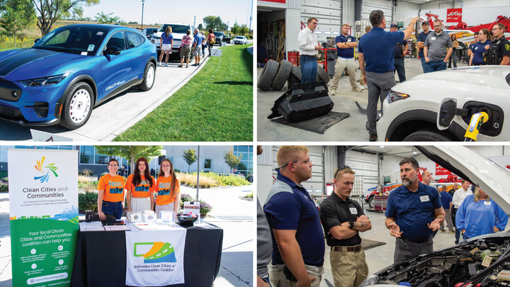 LES ride and drive and EV first responder training
